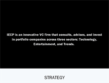 Tablet Screenshot of iecp.com
